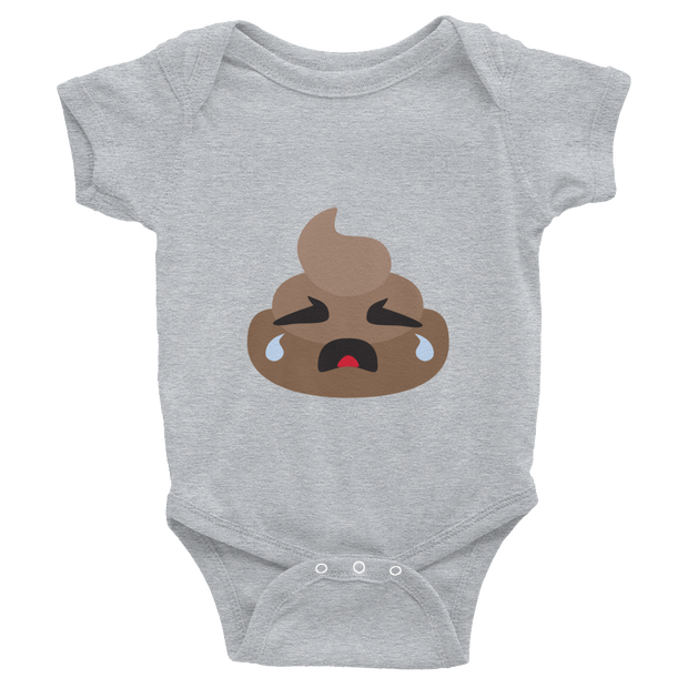 Crying Poop Infant Bodysuit