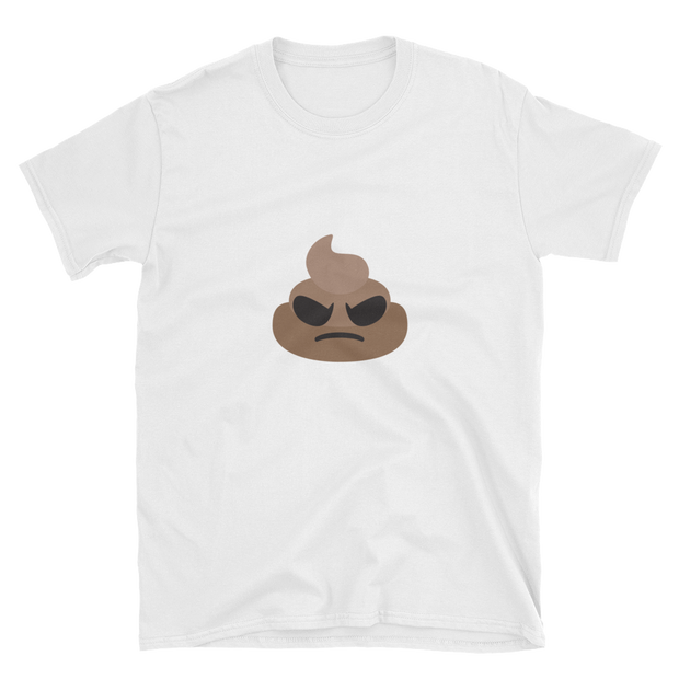 Angry Poop Unisex T-Shirt