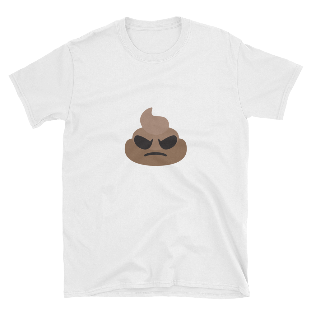 Angry Poop Unisex T-Shirt