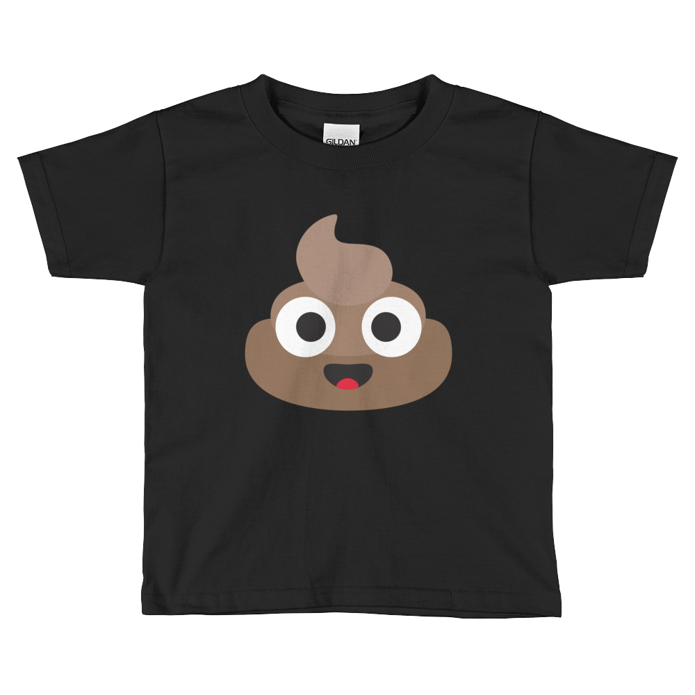 Happy Poop Kids Short Sleeve T-Shirt