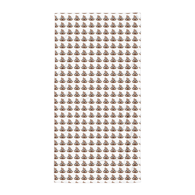 Happy Poop Beach Blanket